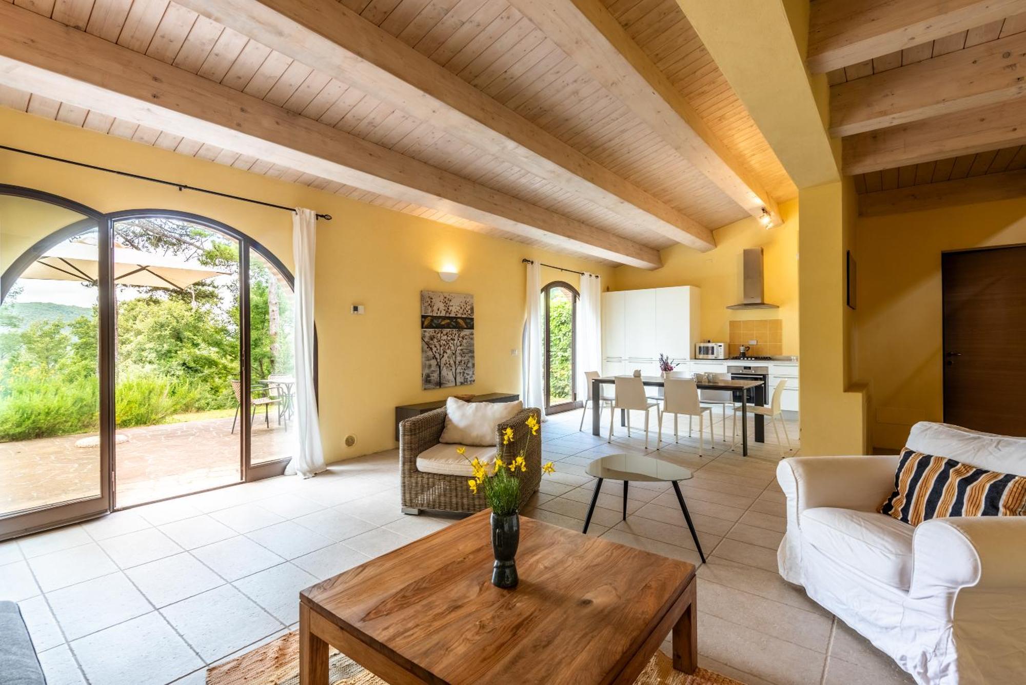 Cignella Garden Villas In Tuscany Trequanda Exterior photo