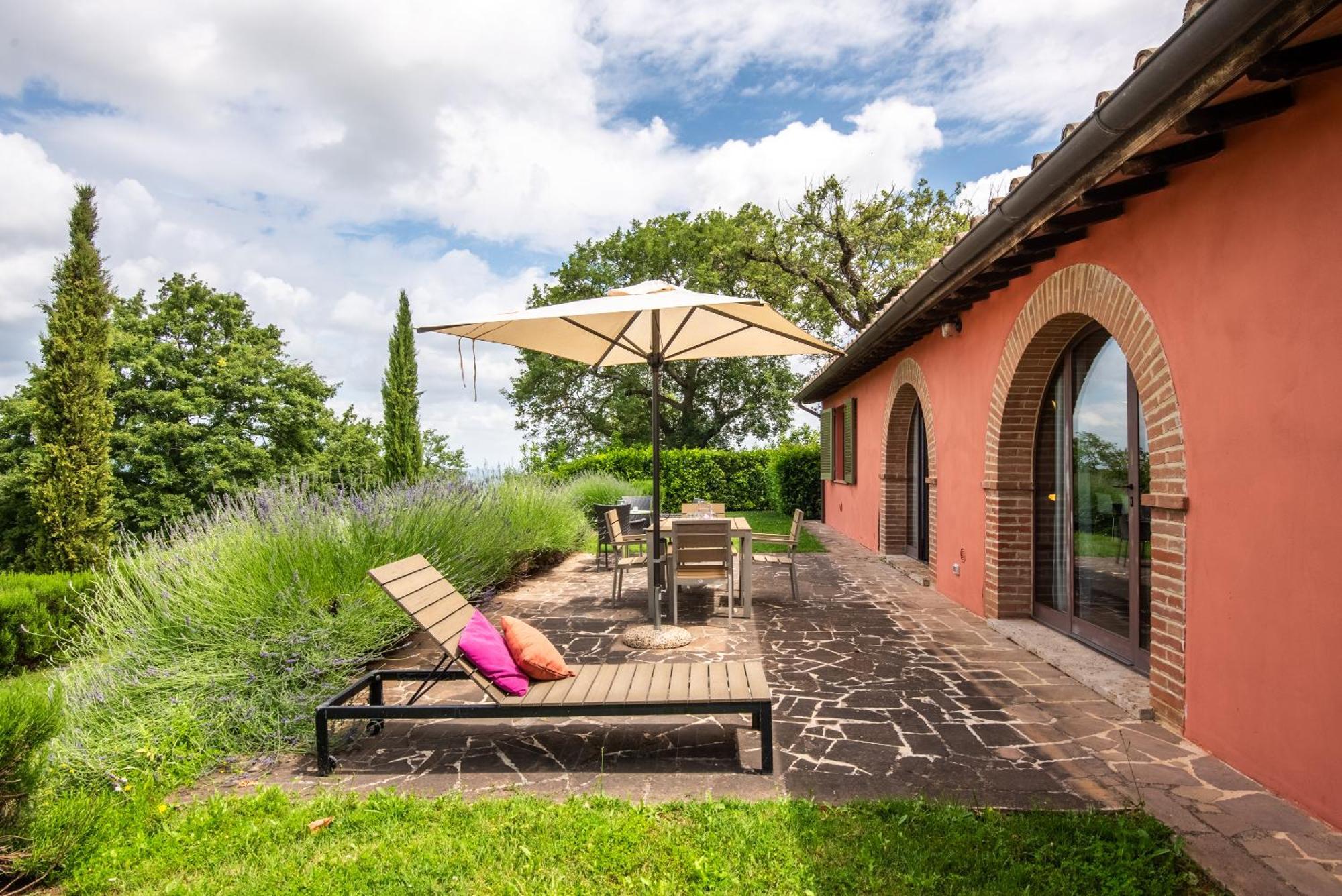 Cignella Garden Villas In Tuscany Trequanda Exterior photo